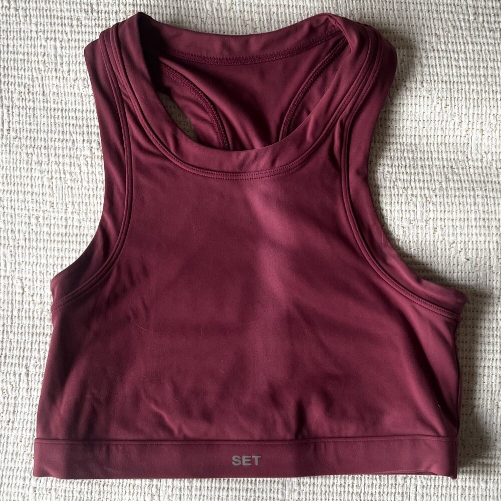 SET Active SPORTBODY™ High Neck Bra - Canyon